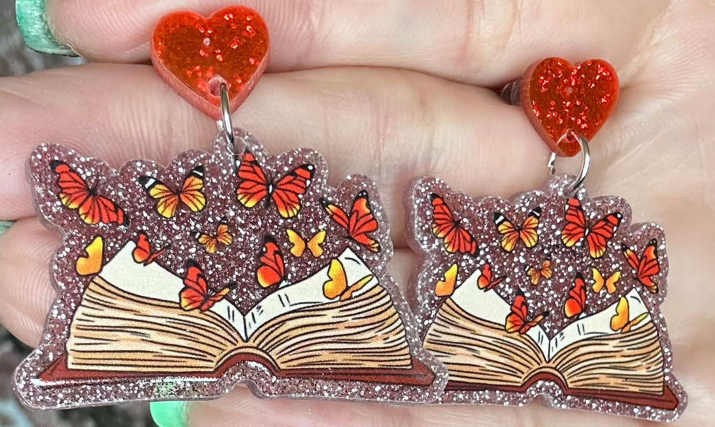 Page-Turner Earrings: Literary-Inspired Wearable Stories