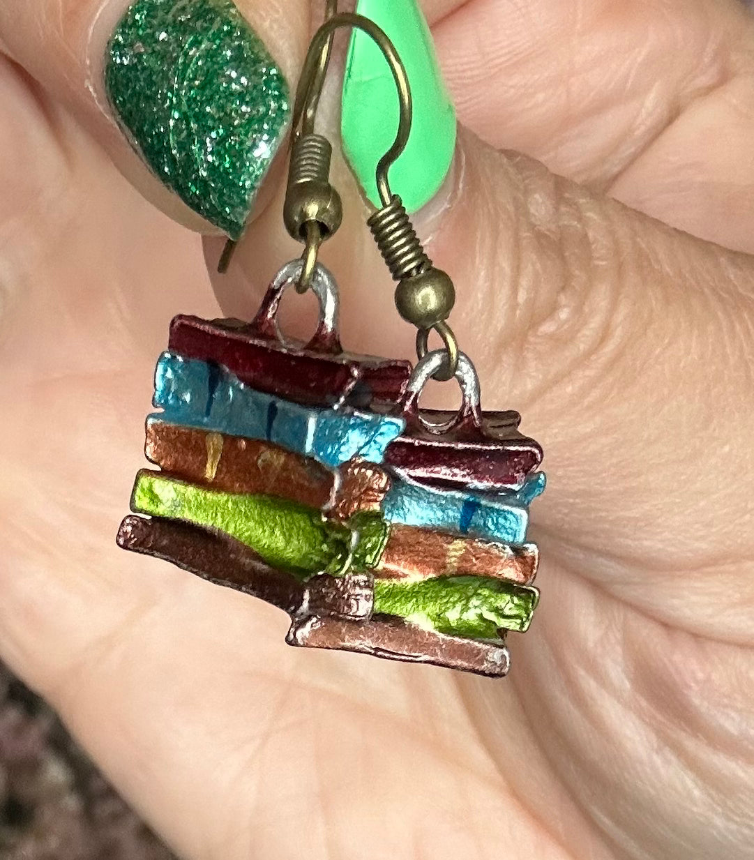 Page-Turner Earrings: Literary-Inspired Wearable Stories