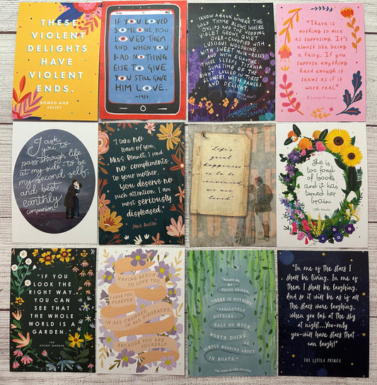 Classic Quotes Postcard Set (12)