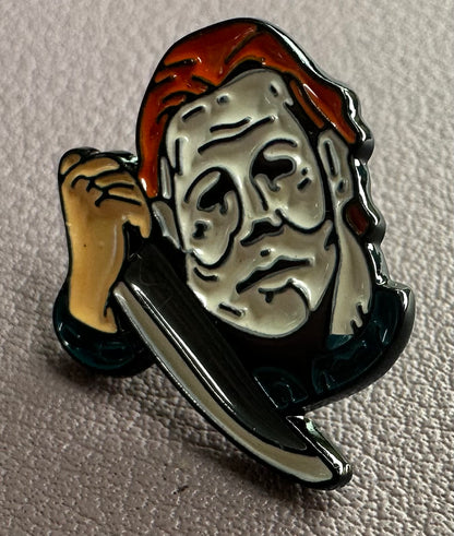 Books, Movies, and Music Themed Pins (1-inch)