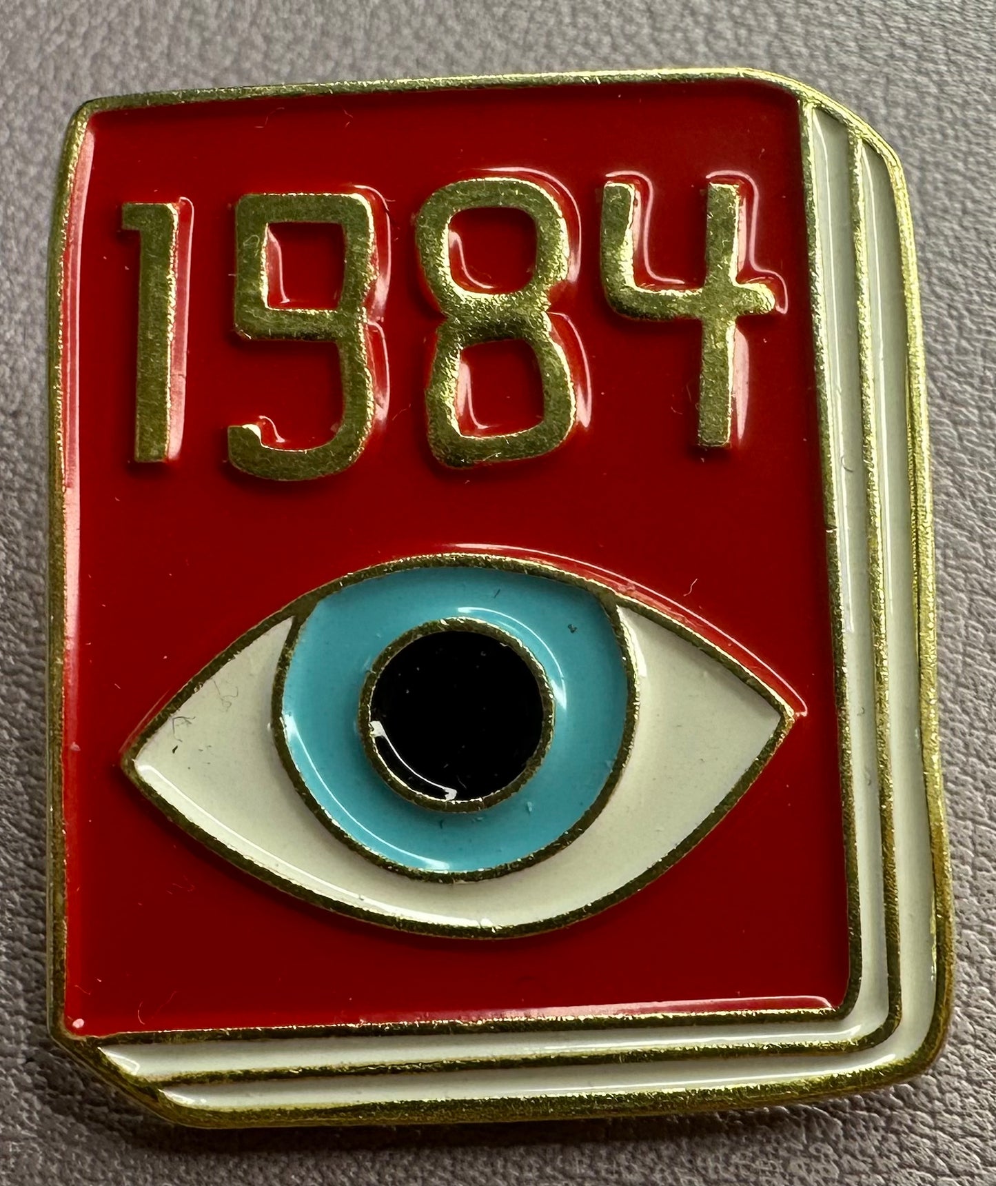 Books, Movies, and Music Themed Pins (1-inch)