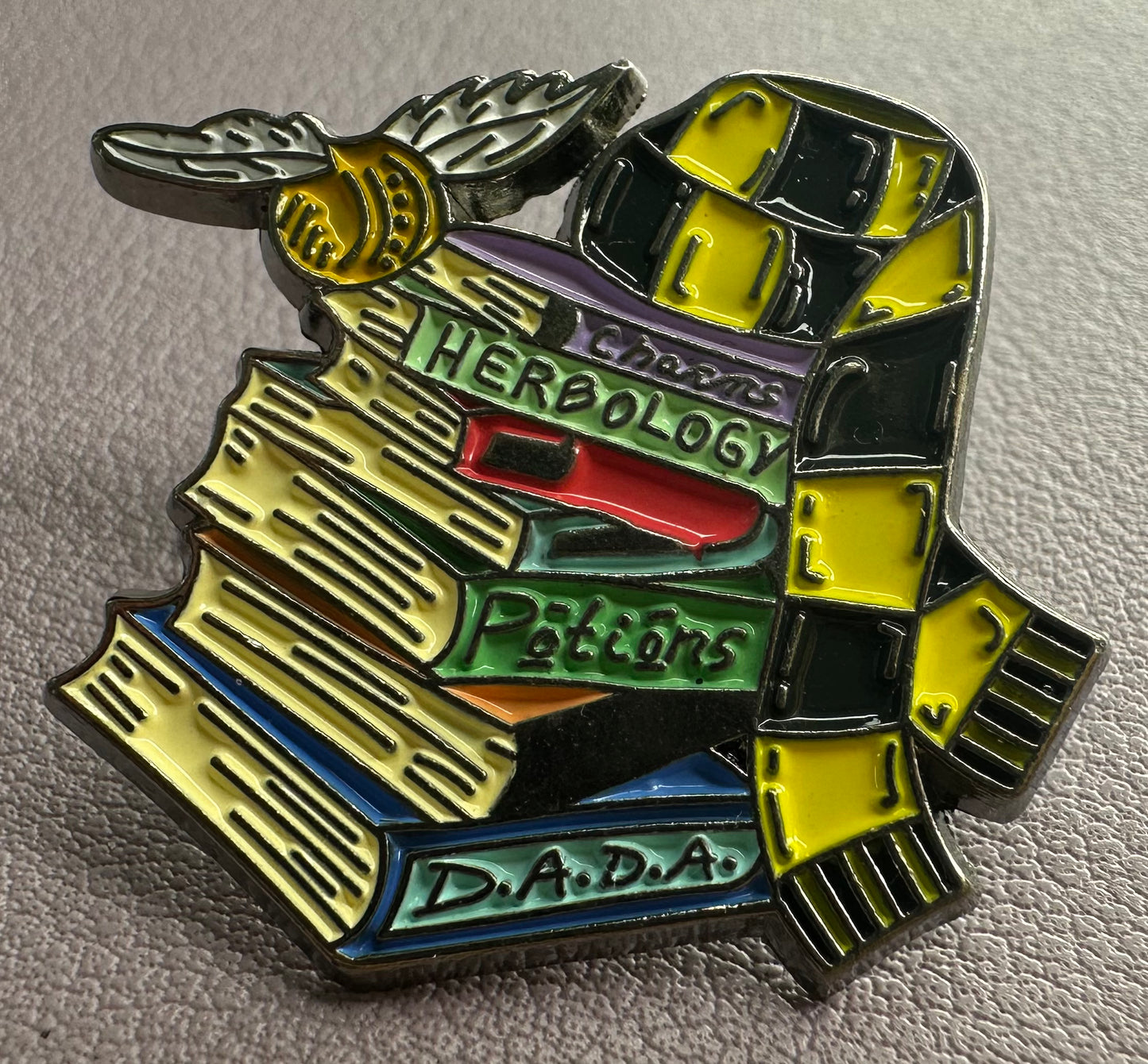 Harry Potter Book Themed Pins (1-inch)