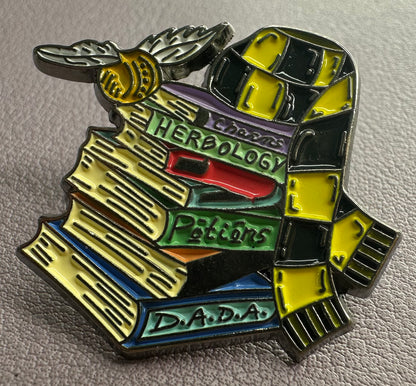 Harry Potter Book Themed Pins (1-inch)