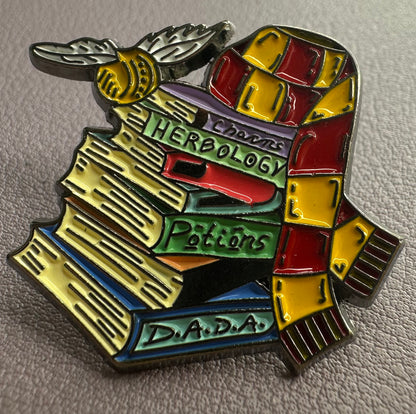 Harry Potter Book Themed Pins (1-inch)