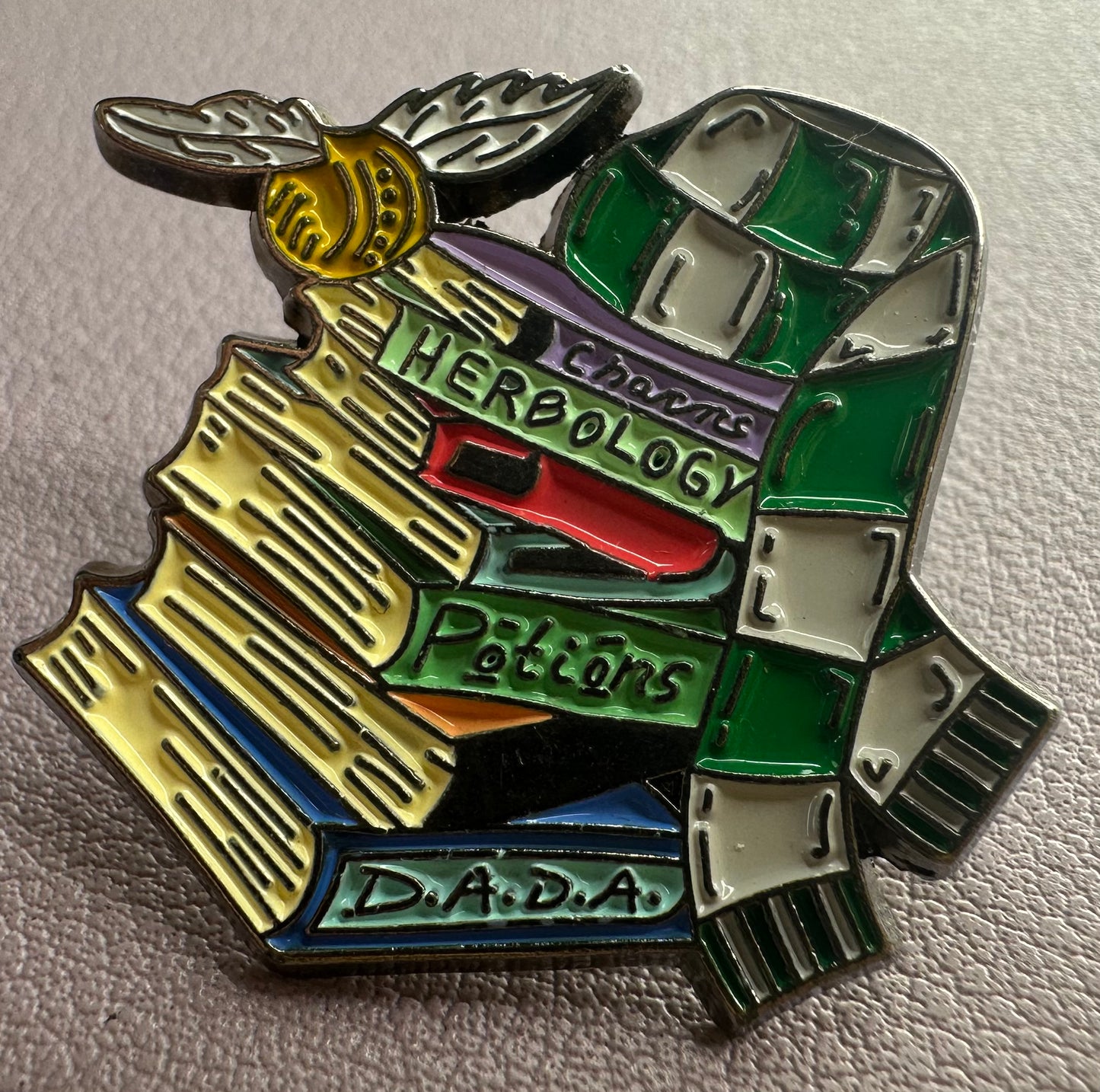 Harry Potter Book Themed Pins (1-inch)