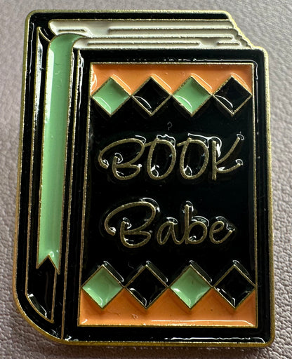 Enamel Book Themed Pins (1-inch)