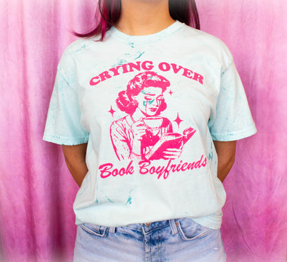 Crying Over Book Boyfriends T-Shirt