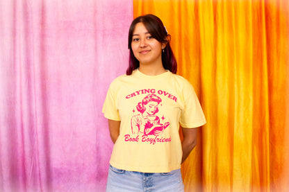 Crying Over Book Boyfriends T-Shirt