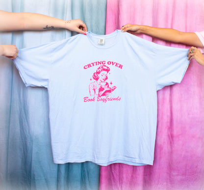 Crying Over Book Boyfriends T-Shirt