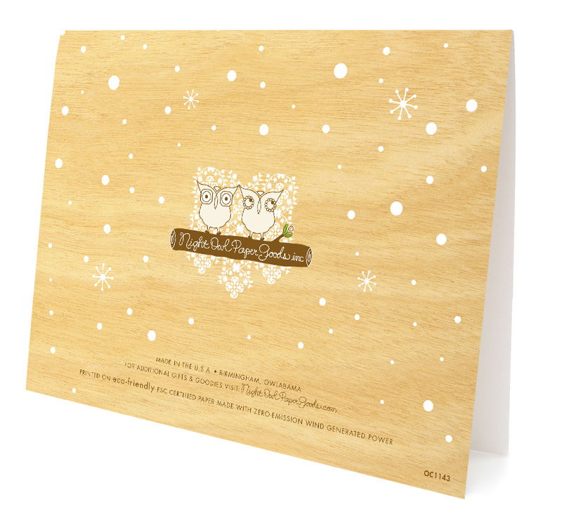 Peppermint Hedgies Holiday Card