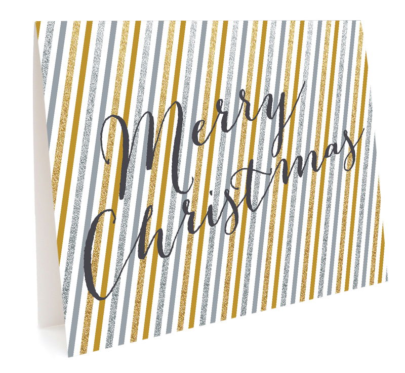 Urban Stripes 'Merry Christmas'