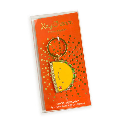 Taco Tuesday Enamel Keychain