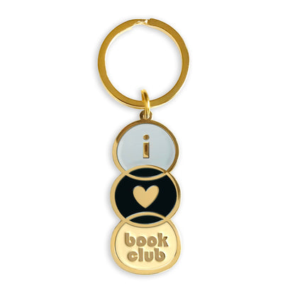 Bring a Book Travel Buddies Keychain + Pin Gift Set
