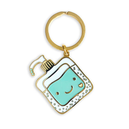 Safe Travels Travel Buddies Keychain + Pin Gift Set