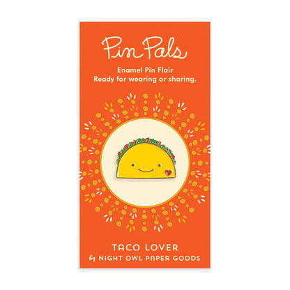 Taco Lover Enamel Pin
