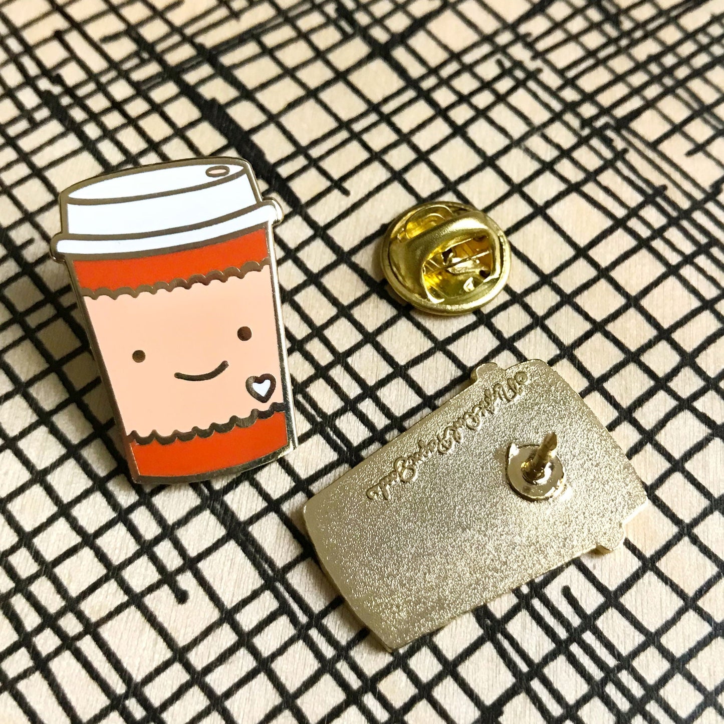 Coffee Lover Enamel Pin