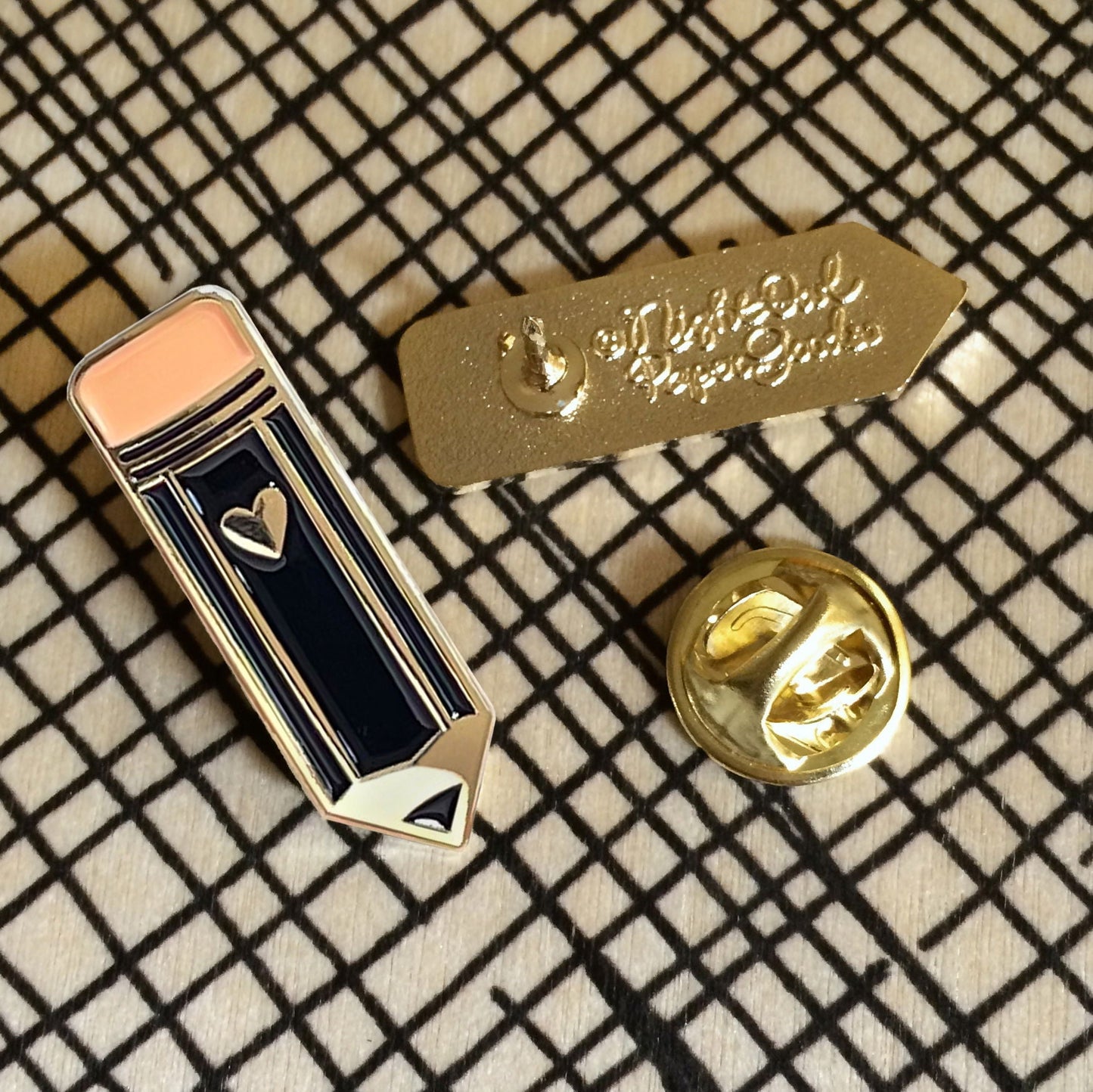 Pencil Enamel Pin