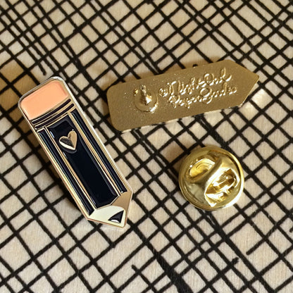 Pencil Enamel Pin