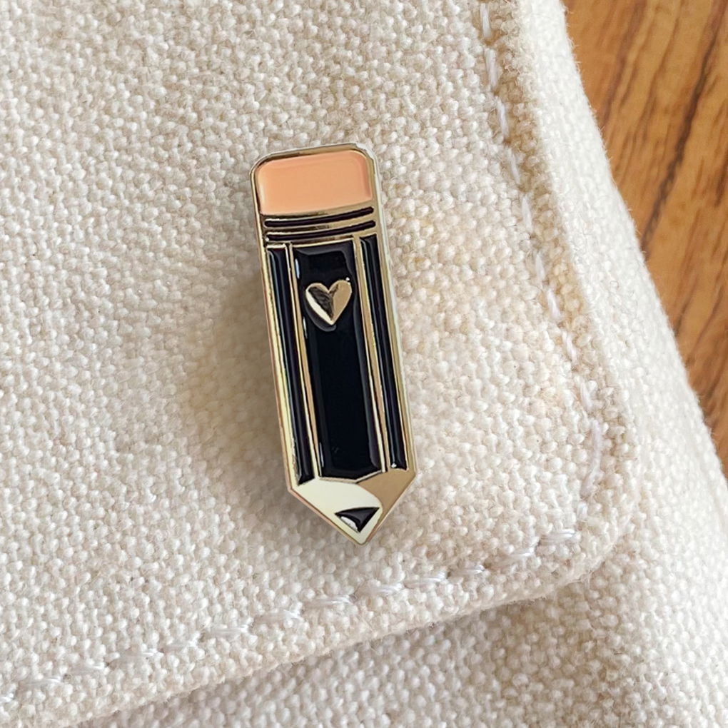 Pencil Enamel Pin