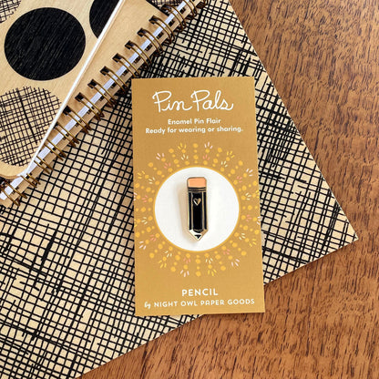 Pencil Enamel Pin