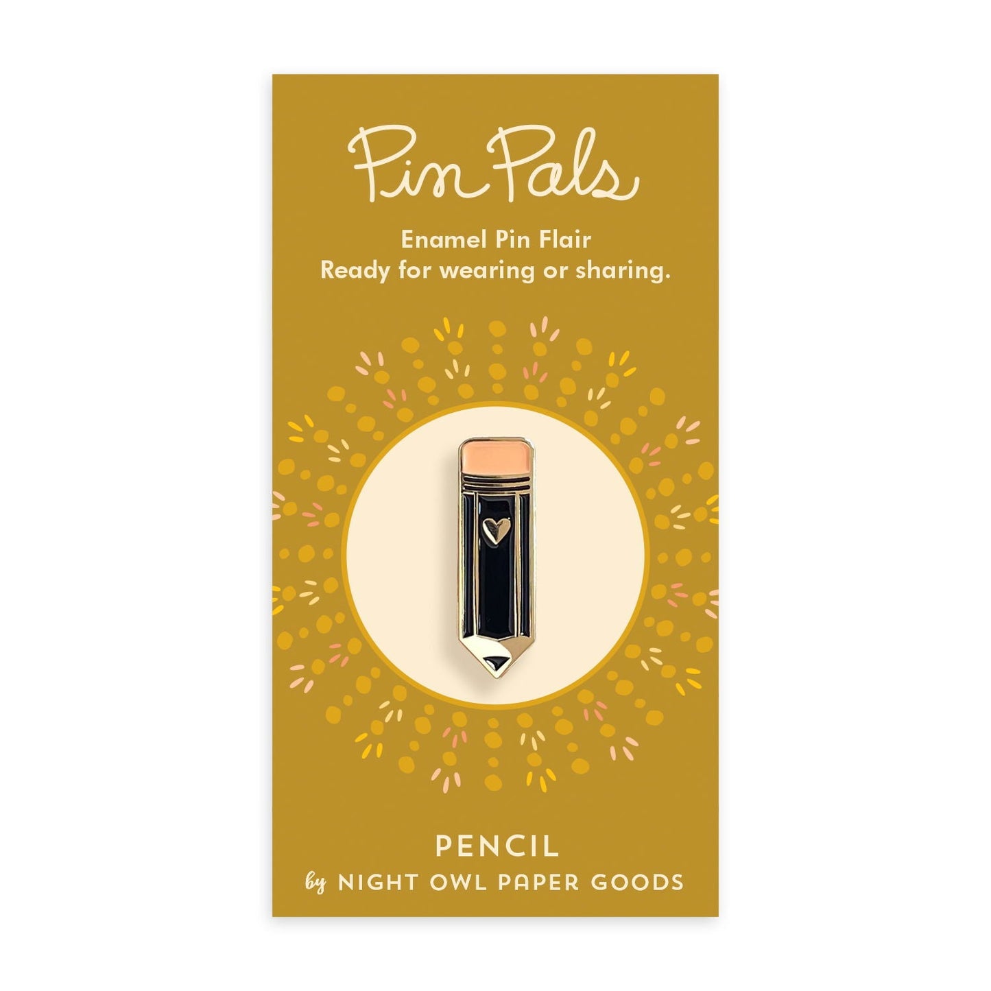 Pencil Enamel Pin