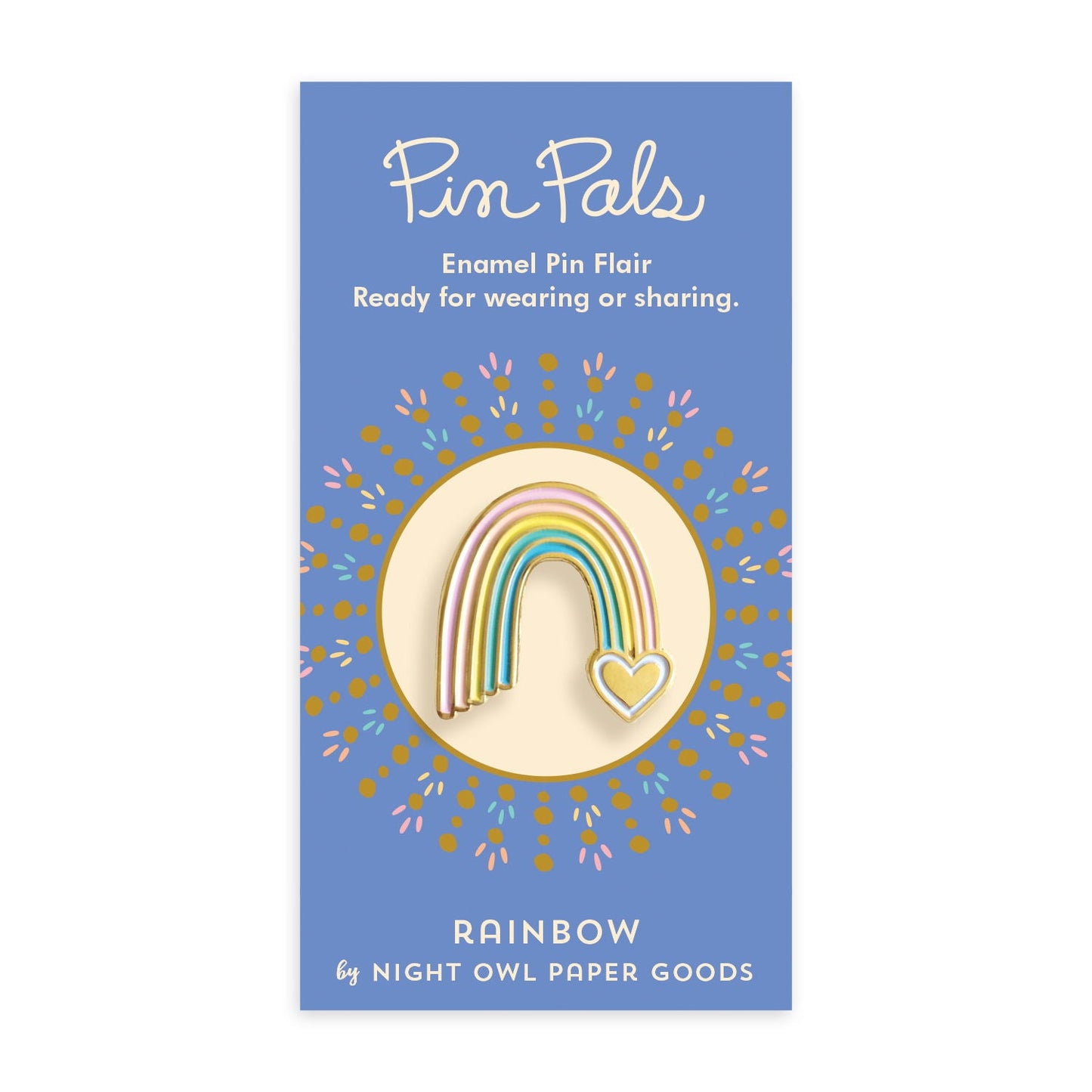 Rainbow Enamel Pin