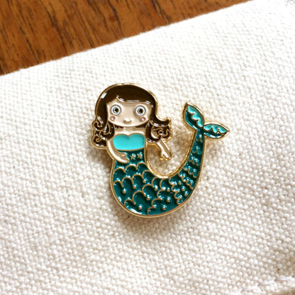 Mermaid Enamel Pin