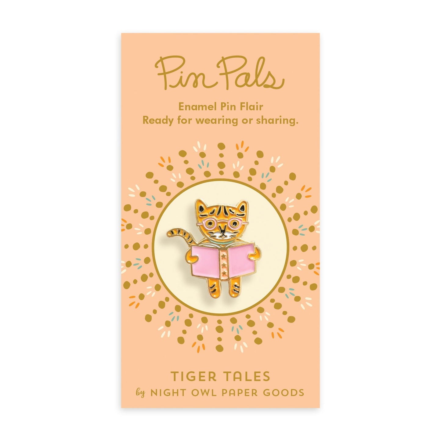 Tiger Tales Enamel Pin