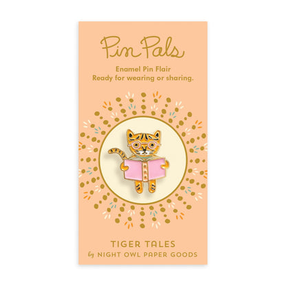 Tiger Tales Enamel Pin