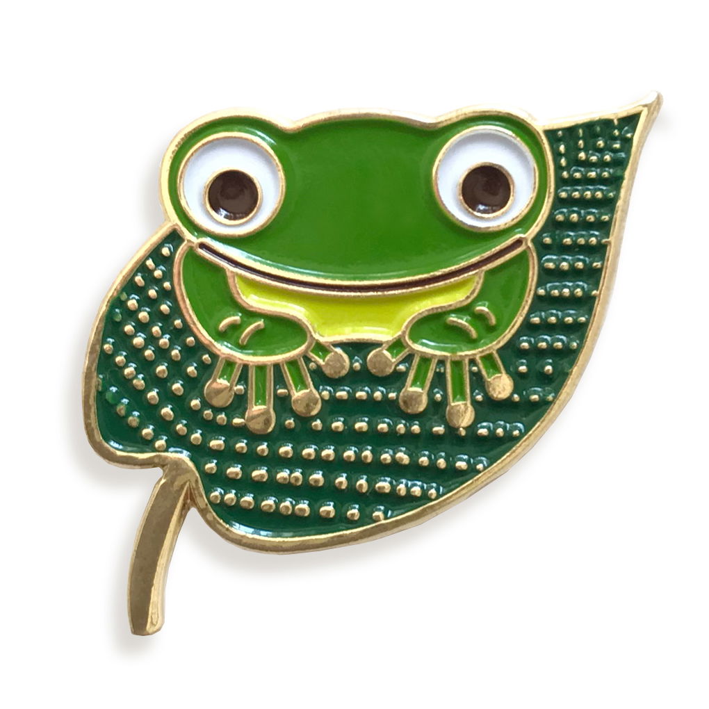 Frog Enamel Pin