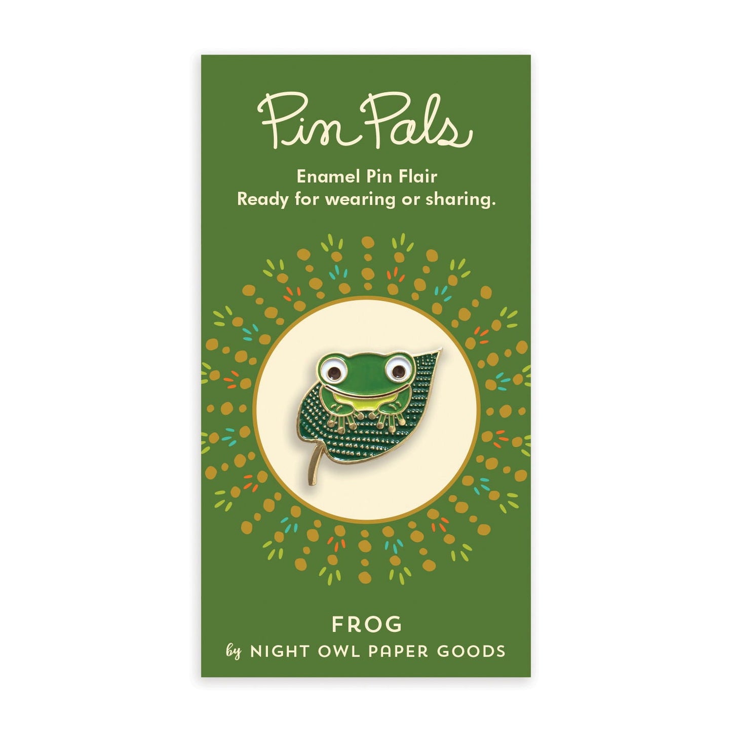 Frog Enamel Pin