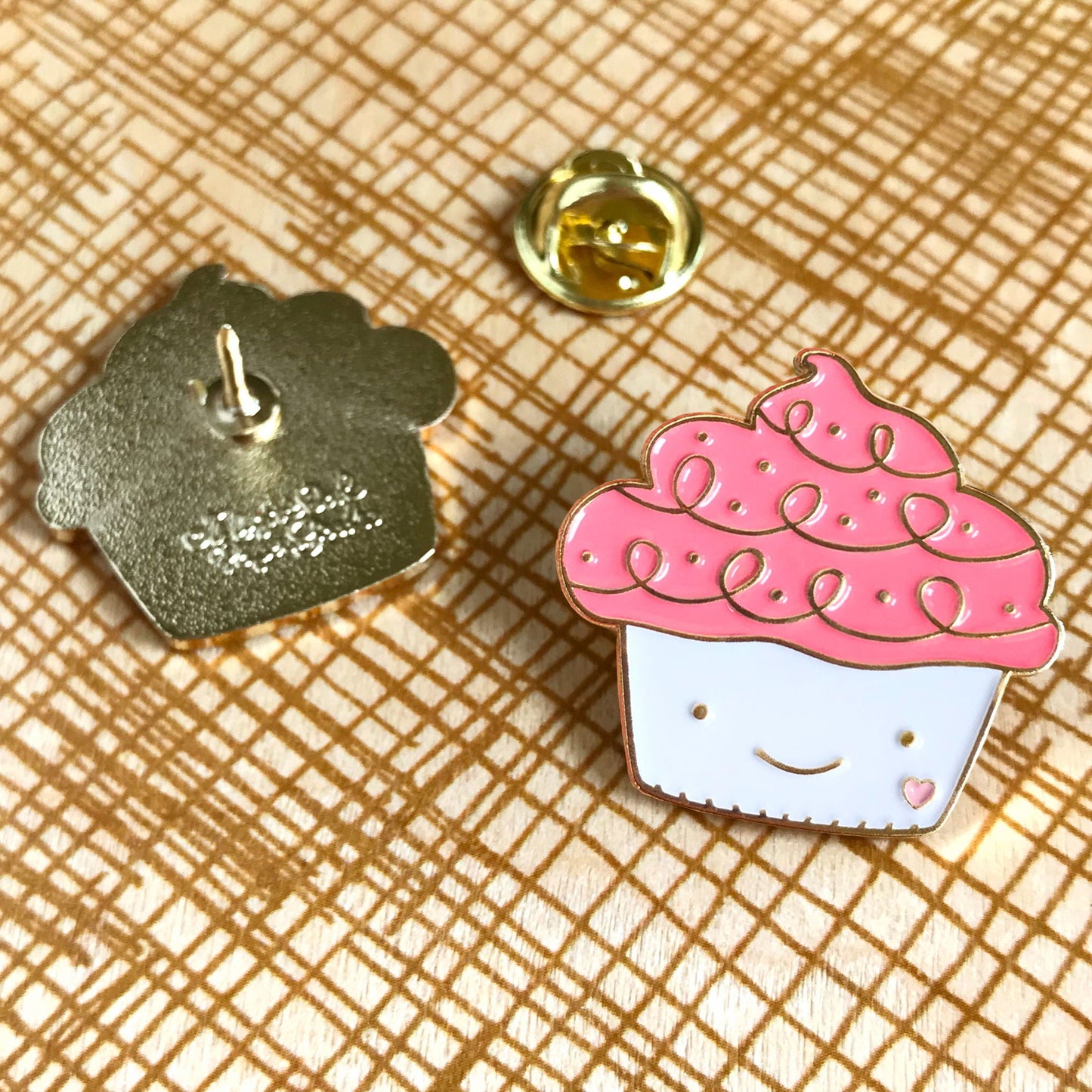 Cupcake Enamel Pin