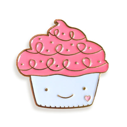 Cupcake Enamel Pin