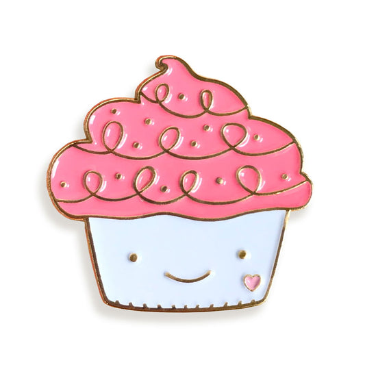 Cupcake Enamel Pin