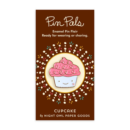 Cupcake Enamel Pin