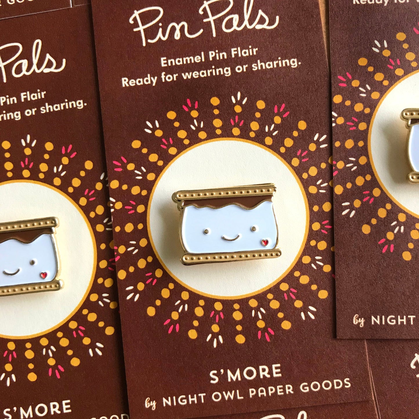 S'more Enamel Pin