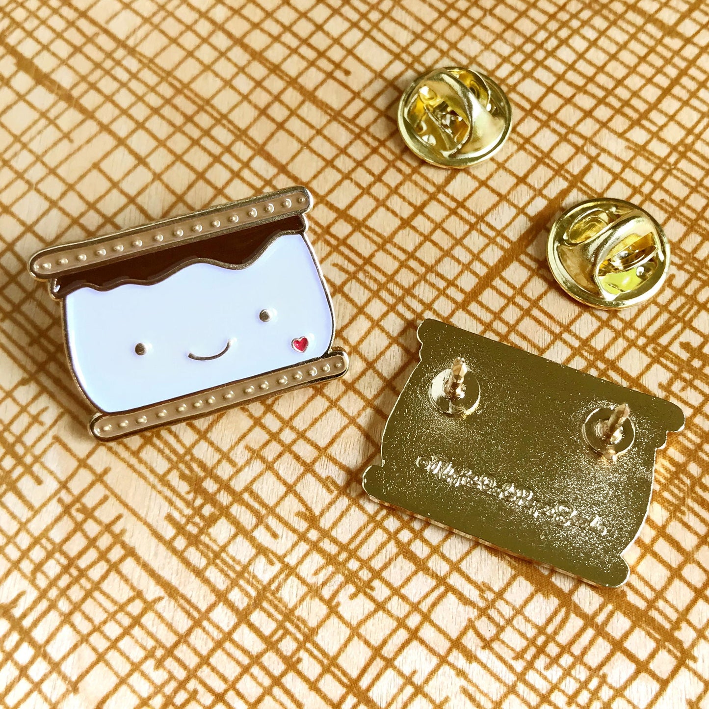 S'more Enamel Pin