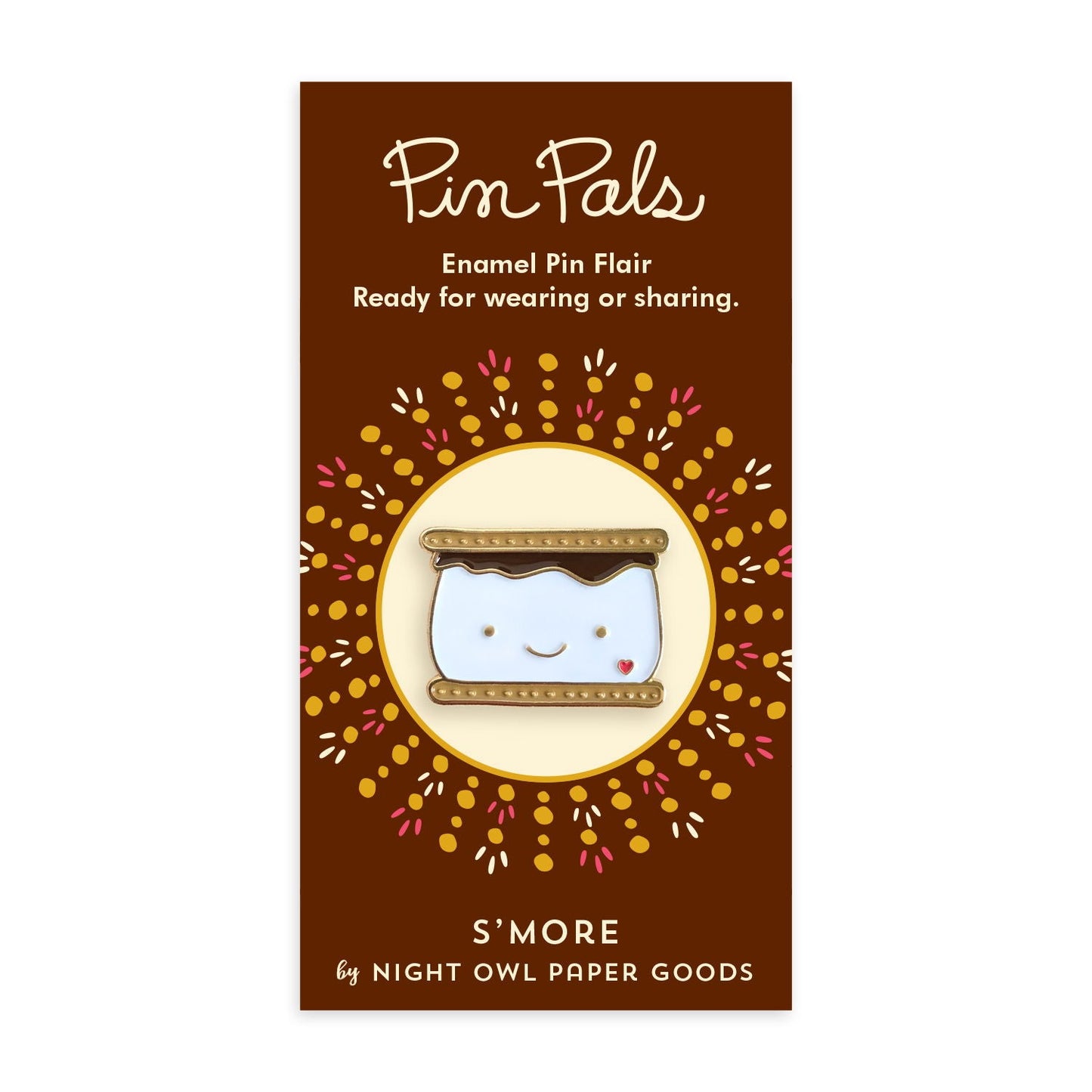 S'more Enamel Pin
