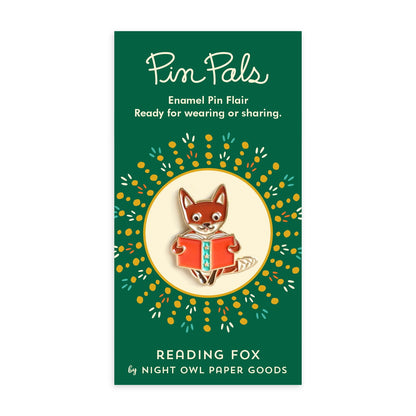 Reading Fox Enamel Pin