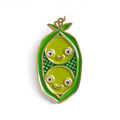 Two Peas in a Pod Enamel Pin