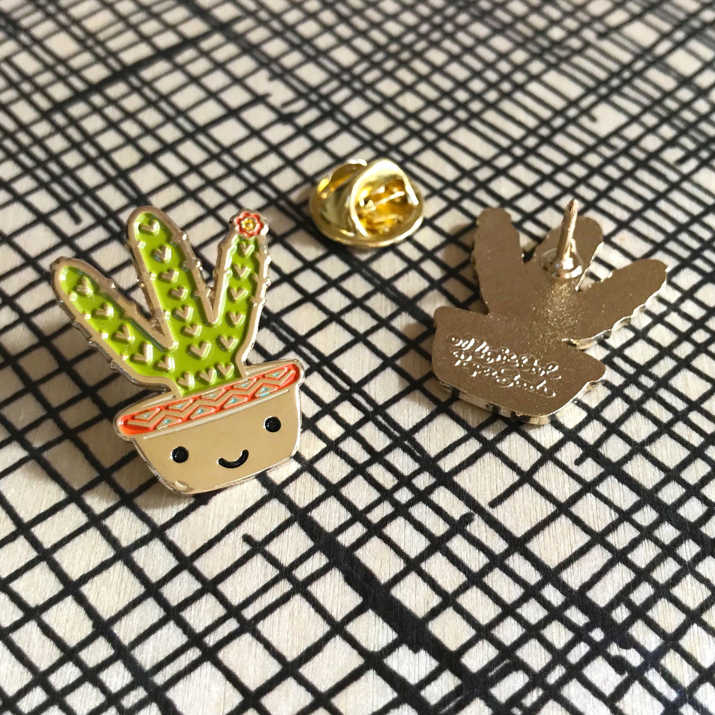 Cactus Enamel Pin