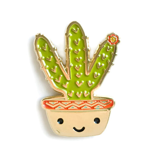 Cactus Enamel Pin