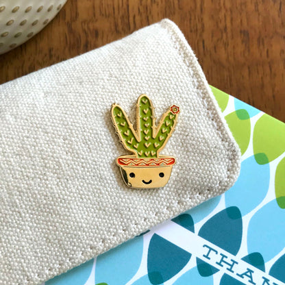 Cactus Enamel Pin