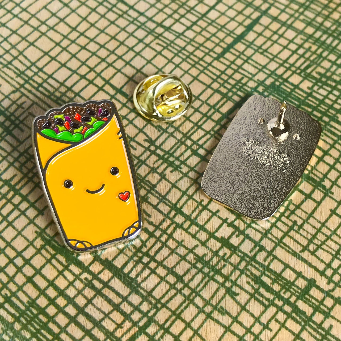 Lil' Burrito Enamel Pin
