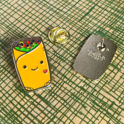 Lil' Burrito Enamel Pin