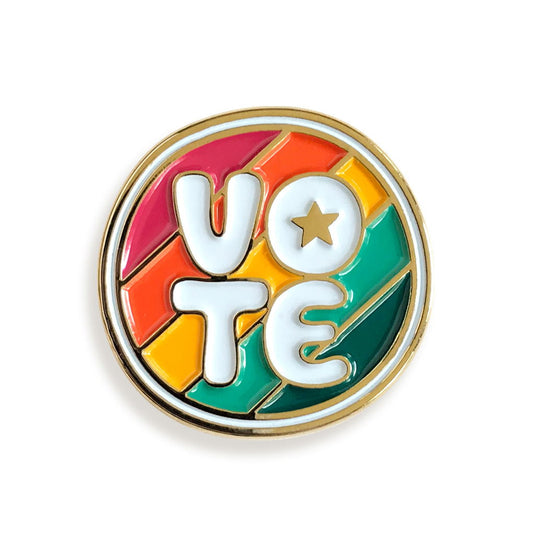 Vote Enamel Pin