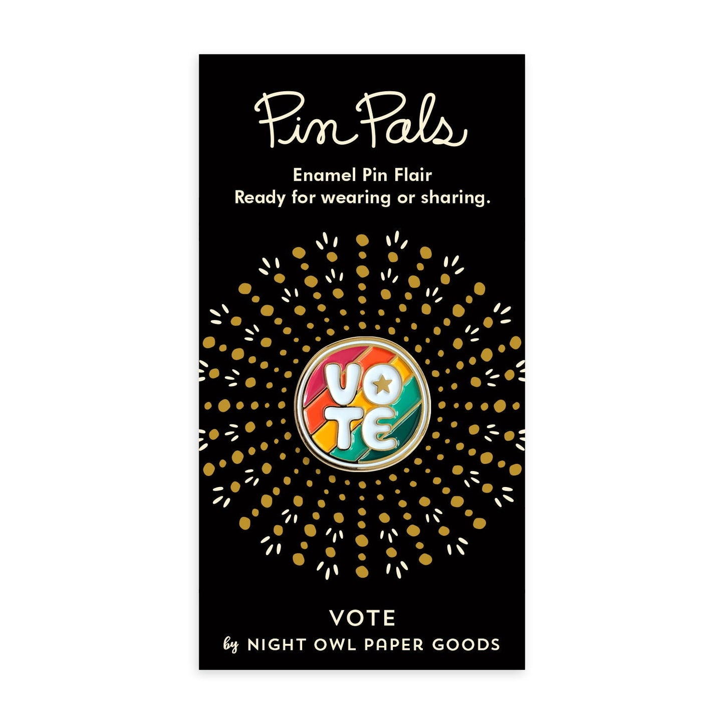 Vote Enamel Pin