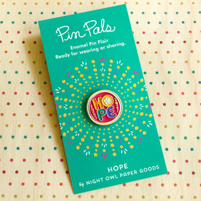 Hope Enamel Pin