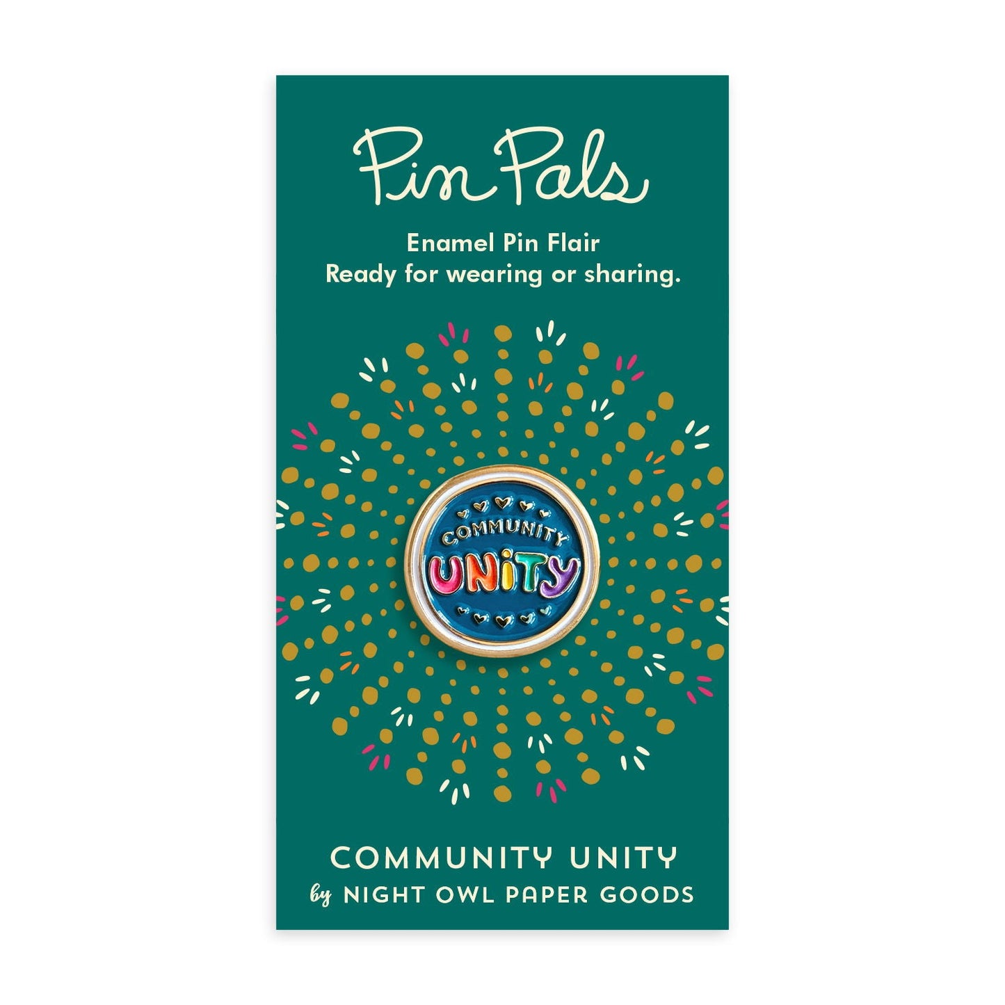 Unity Blue Enamel Pin