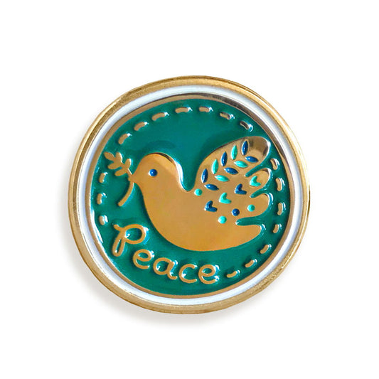 Peace Dove Enamel Pin